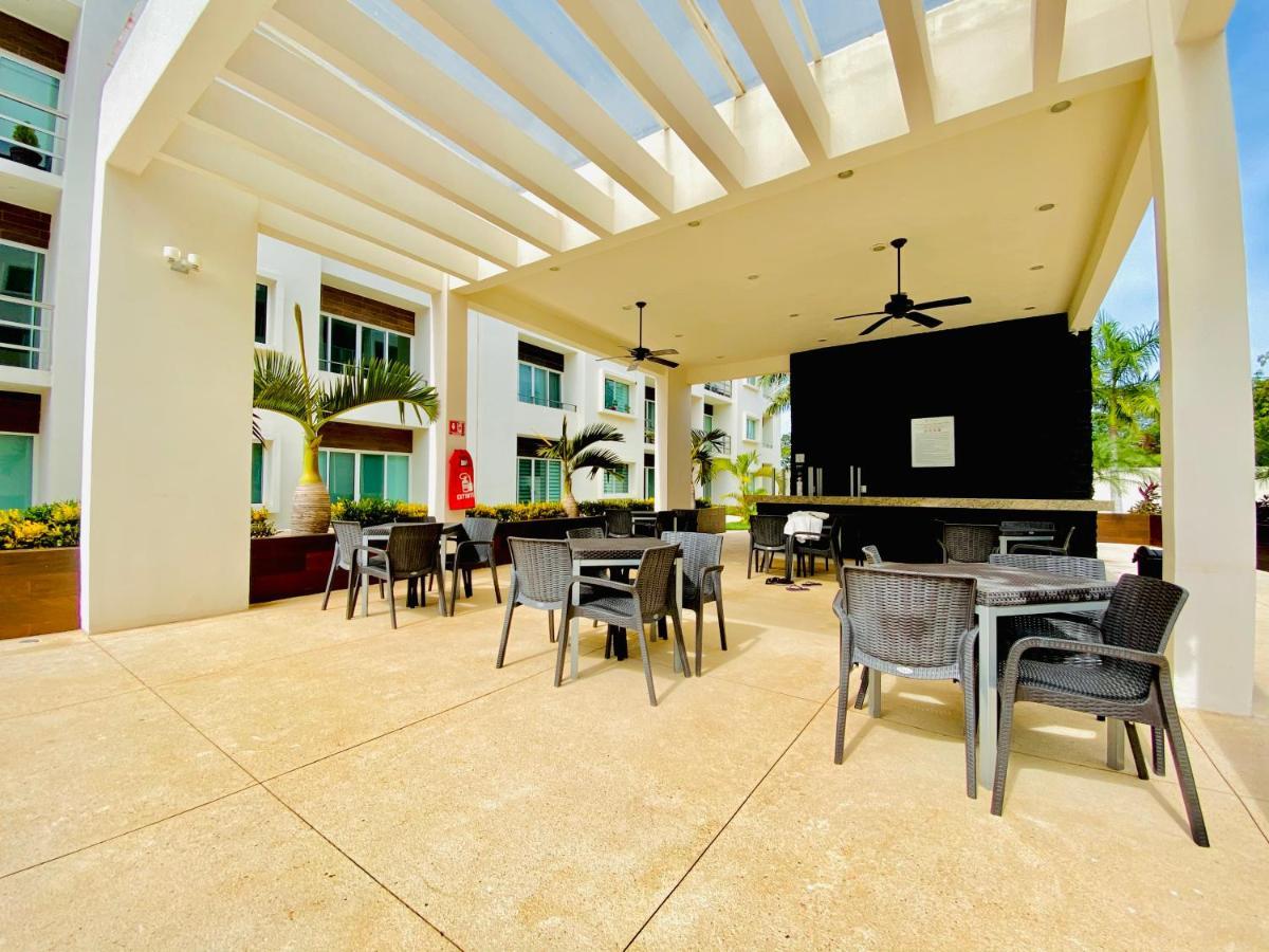 Encanto Con 2 Habitaciones En Long Island Cancún Eksteriør bilde