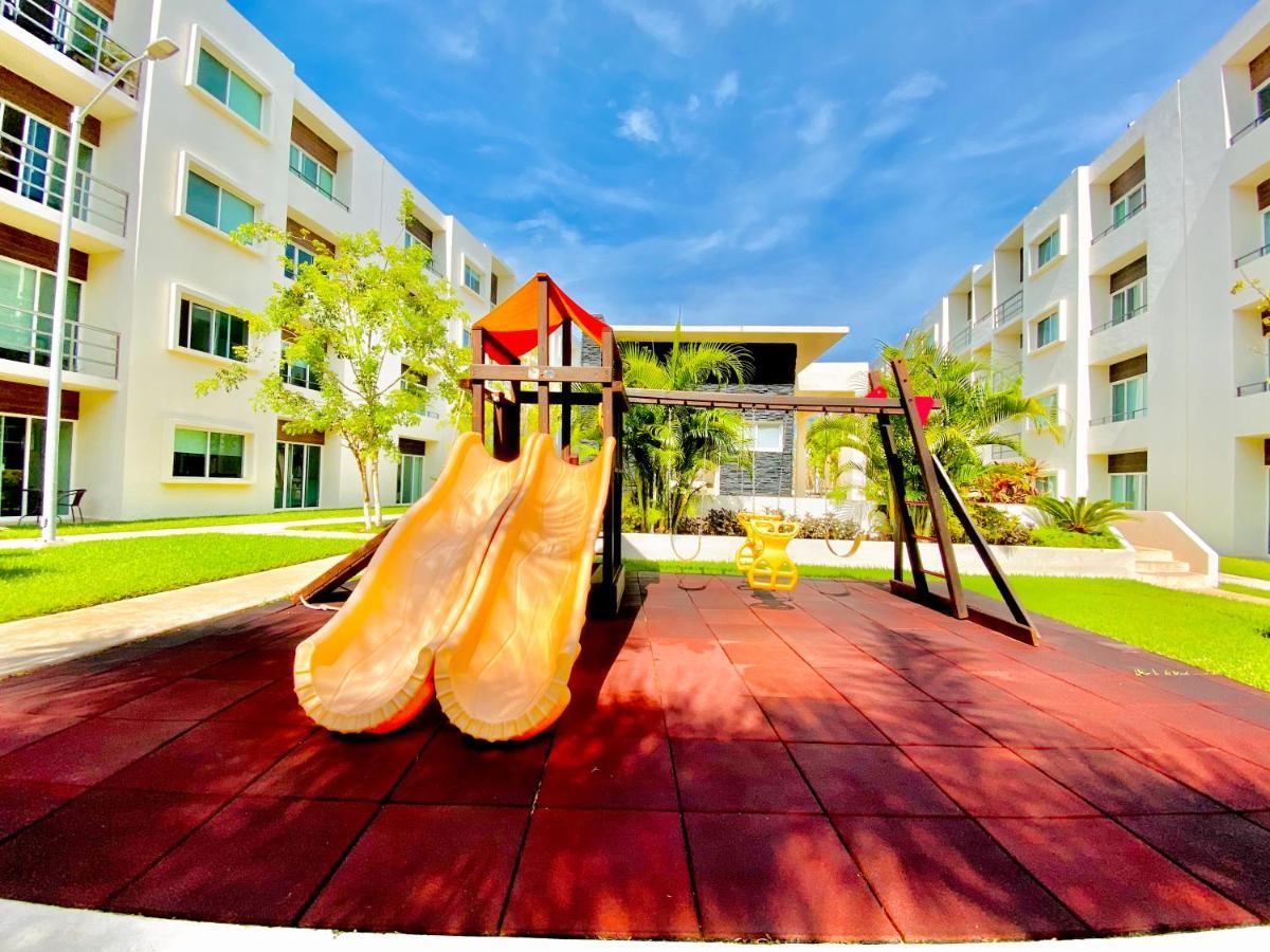 Encanto Con 2 Habitaciones En Long Island Cancún Eksteriør bilde