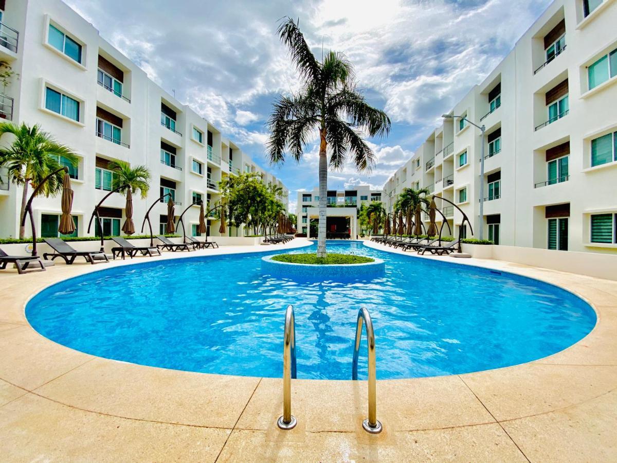Encanto Con 2 Habitaciones En Long Island Cancún Eksteriør bilde