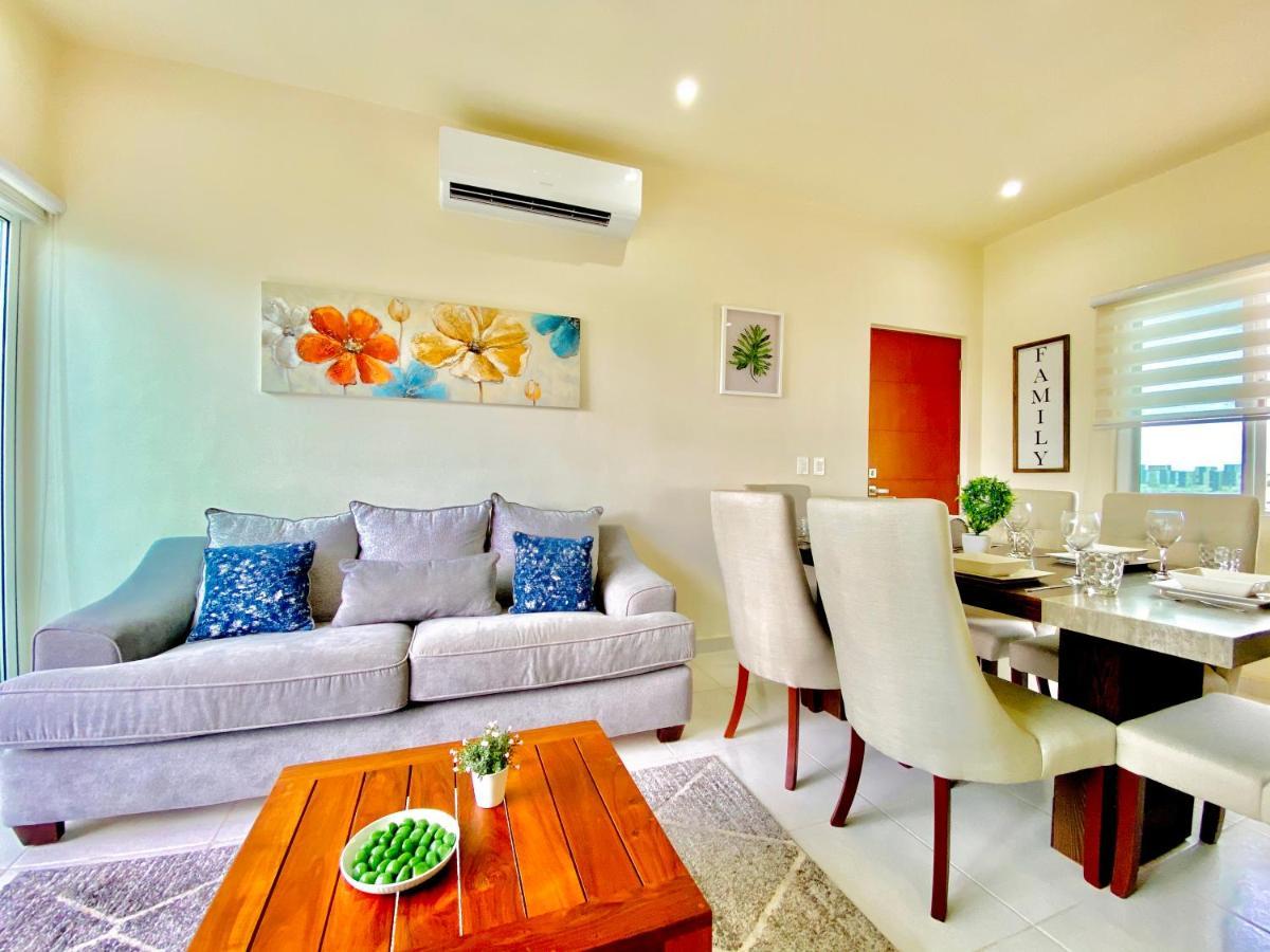 Encanto Con 2 Habitaciones En Long Island Cancún Eksteriør bilde
